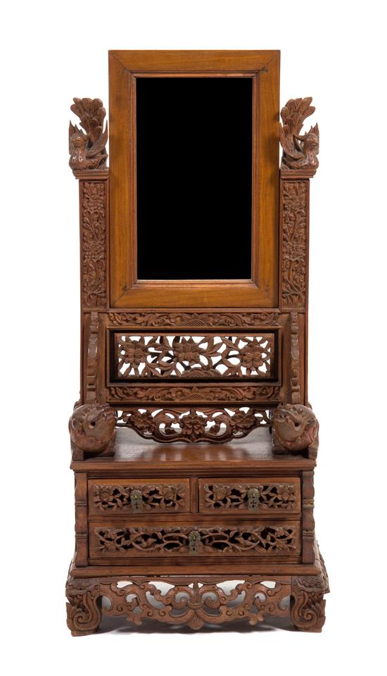 Appraisal: Sale Lot A Chinese Export Dressing Mirror having a rectangular