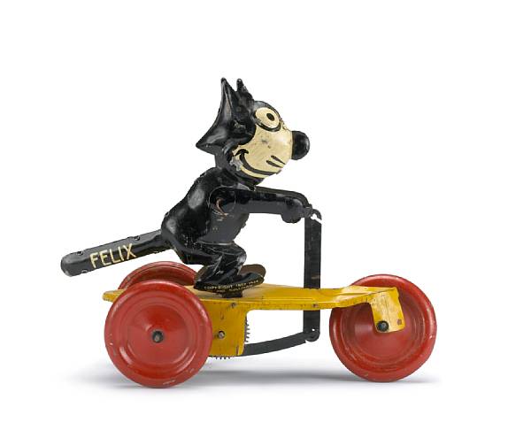 Appraisal: Felix the Cat Articulating Nifty Toy Nifty German bright clean