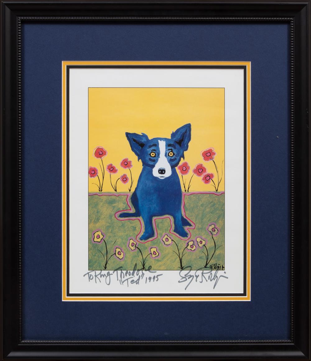 Appraisal: GEORGE RODRIGUE AMERICAN LOUISIANA - George Rodrigue American Louisiana -