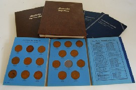 Appraisal: AUSTRALIAN COIN ALBUMS