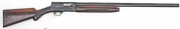 Appraisal: Browning A Semi-Auto Shotgun gauge solid rib full-choke barrel S