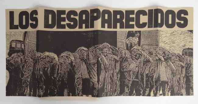 Appraisal: 'Los Desparecidos-The Disappeared'' Antonio Frasconi b Argentina signed ''Frasconi'' on