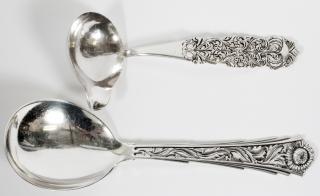 Appraisal: FRIGAST DENMARK STERLING SPOON PERUVIAN LADLE FRIGAST DENMARK STERLING SPOON