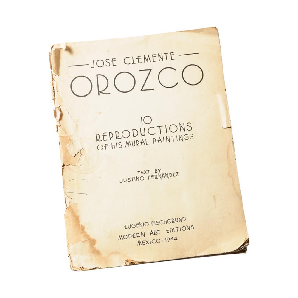 Appraisal: JOSE CLEMENTE OROZCO TEN REPRODUCTIONS OF HIS MURAL PAINTINGS Text