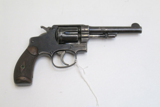 Appraisal: SMITH WESSON HAND EJECTOR THIRD MODEL DOUBLE ACTION REVOLVER long