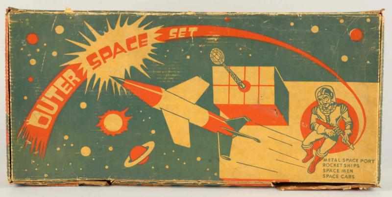 Appraisal: Archer Outer Space Play Set Description Circa s Made by