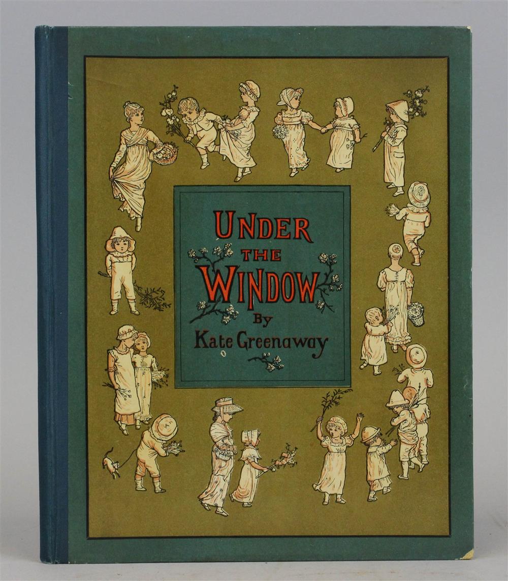 Appraisal: GREENAWAY KATE UNDER THE WINDOW PICTURES AND RHYMES FOR CHILDREN