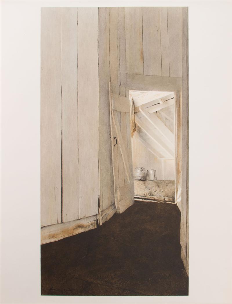 Appraisal: AFTER ANDREW WYETH - TEN COLOR REPRODUCTIONS OF PAINTINGS BY