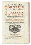 Appraisal: MORGAGNI GIOVANNI BATTISTA Adversaria Anatomica Omnia engraved plates xvi -