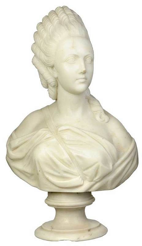 Appraisal: After Augustine Pajou French Bust of Madame Du Barry -