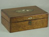 Appraisal: WRITING BOX - FINE TH C WRITING BOX BRD'S EYE