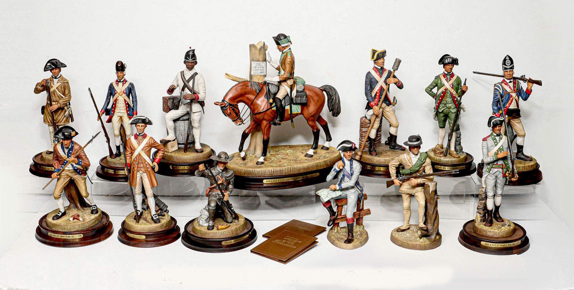 Appraisal: FIGURE ROYAL DOULTON SOLDIERS OF THE AMERICAN REVOLUTION The first