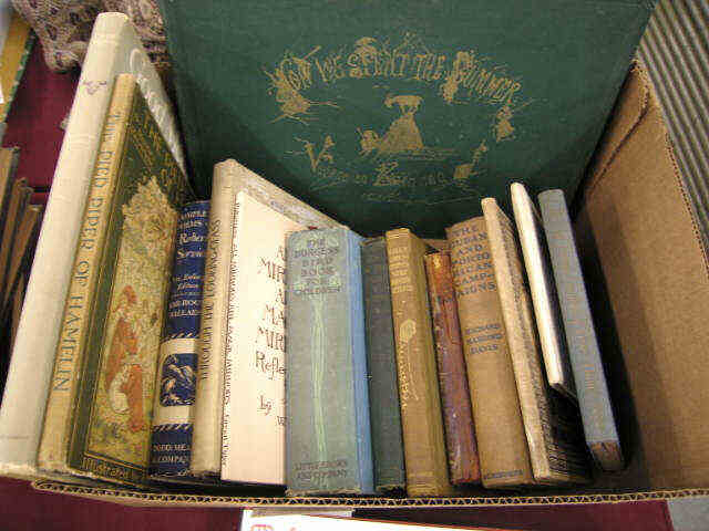 Appraisal: Box of Books Western childrens more some scarcer early books