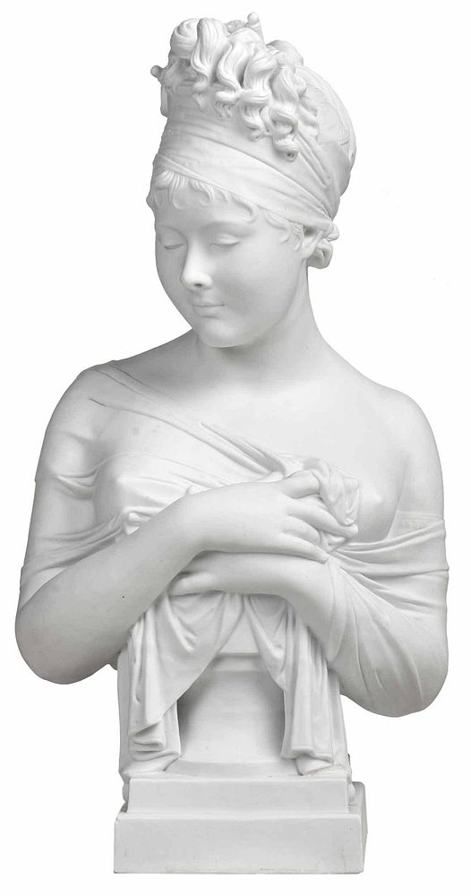 Appraisal: After Joseph Chinard French - Bust of Juliette R camier