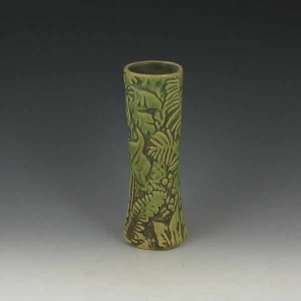 Appraisal: Weller Marvo Vase green ''h repaired chip at the base