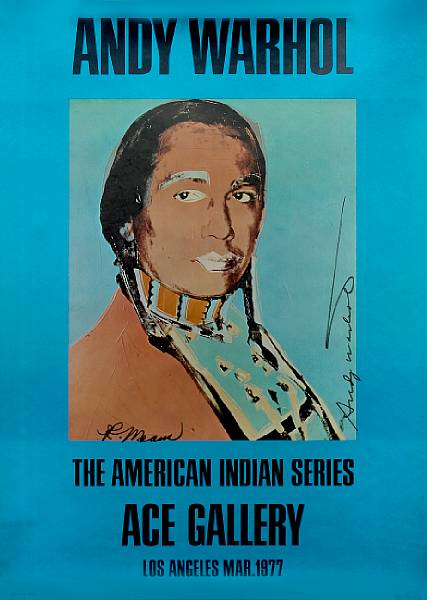 Appraisal: Property from the Robert Service Trust Russell Means from the