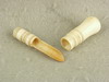 Appraisal: WHALEBONE APPLE CORER - American mid th C rare apple