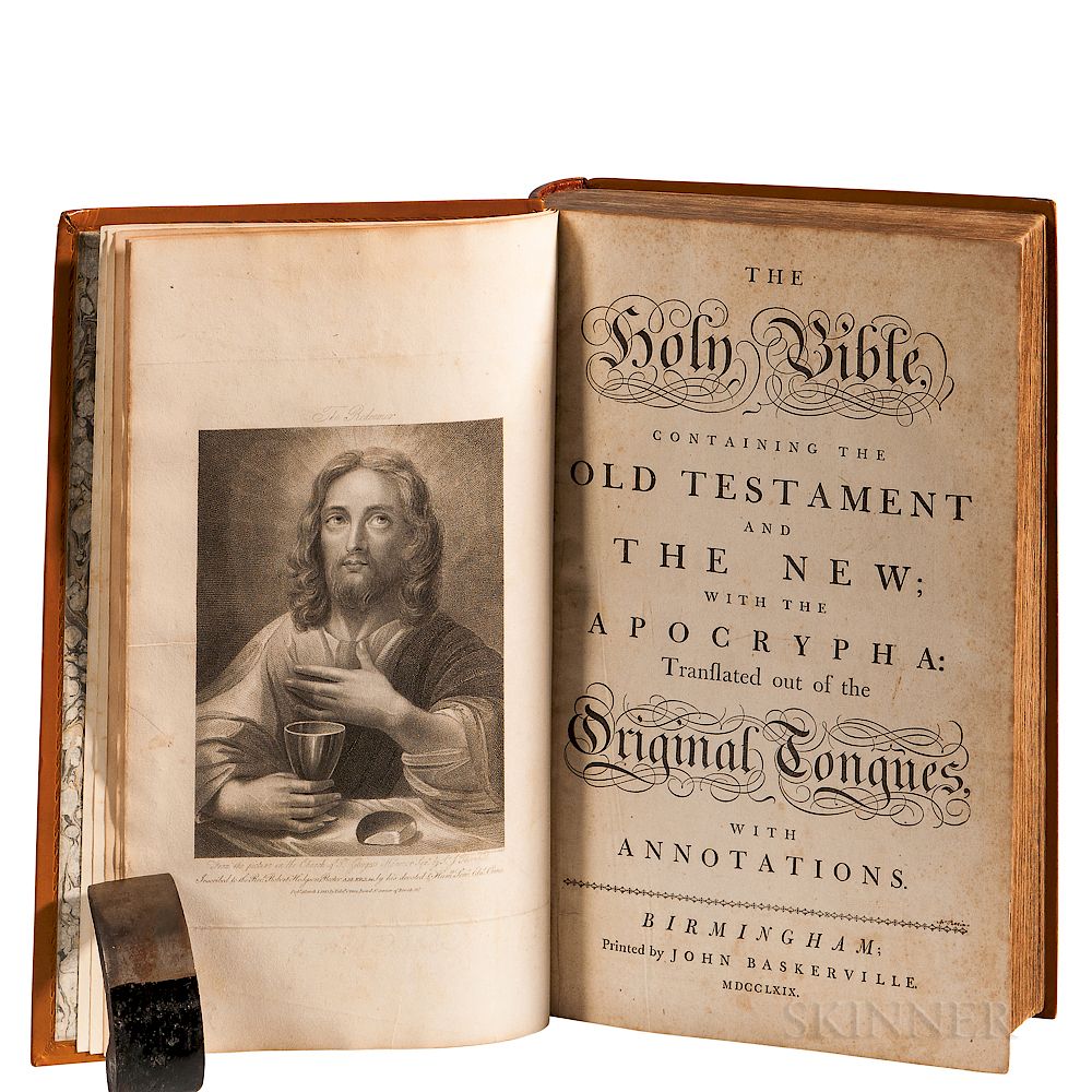 Appraisal: Bible English The Holy Bible Containing the Old Testament and