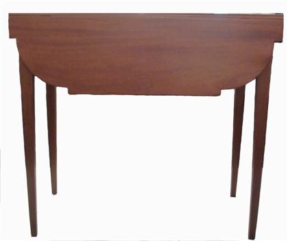 Appraisal: Mahogany pembroke tablecirca