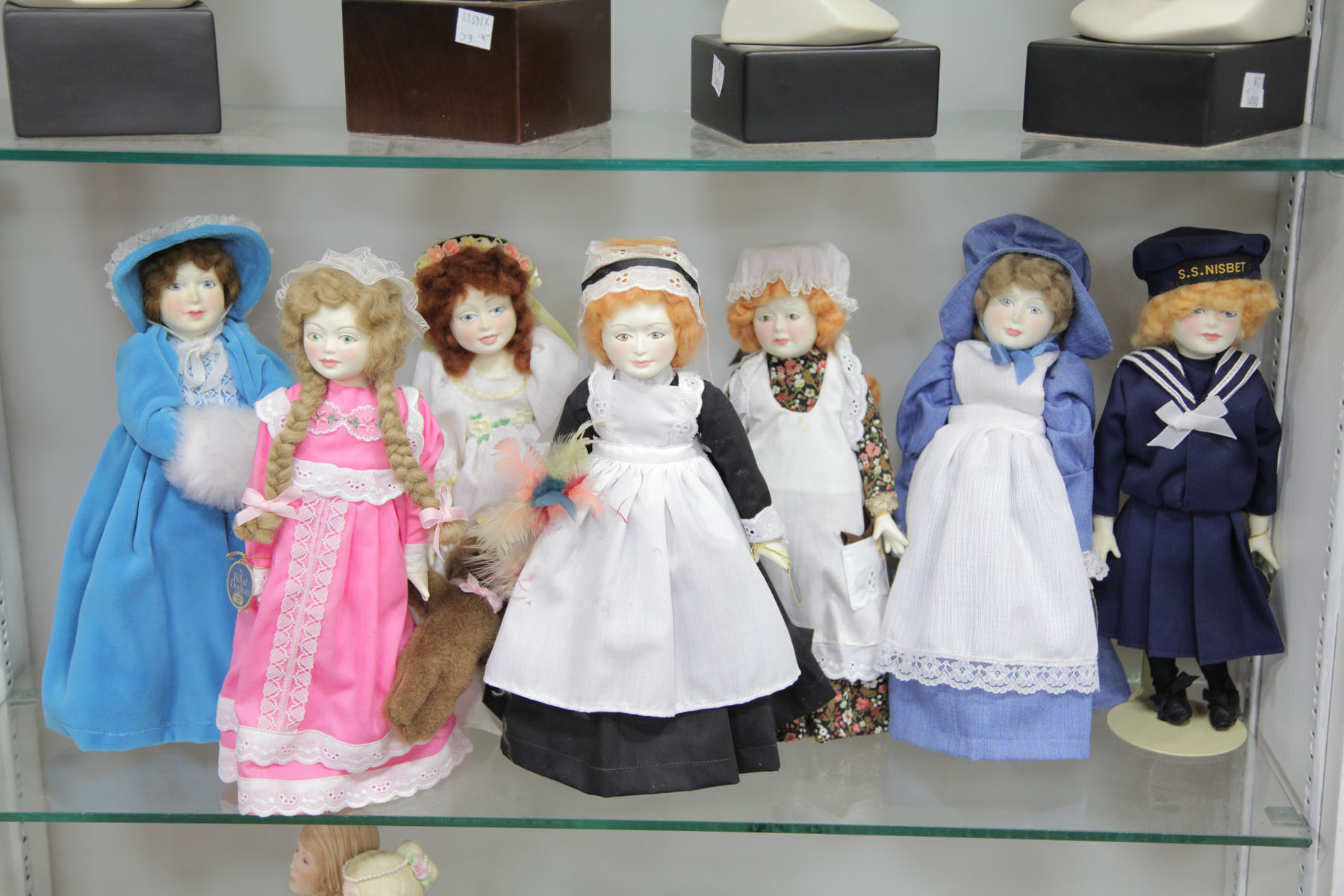 Appraisal: COMPLETE SET OF ROYAL DOULTON VICTORIAN BIRTHDAY DOLLS English mid