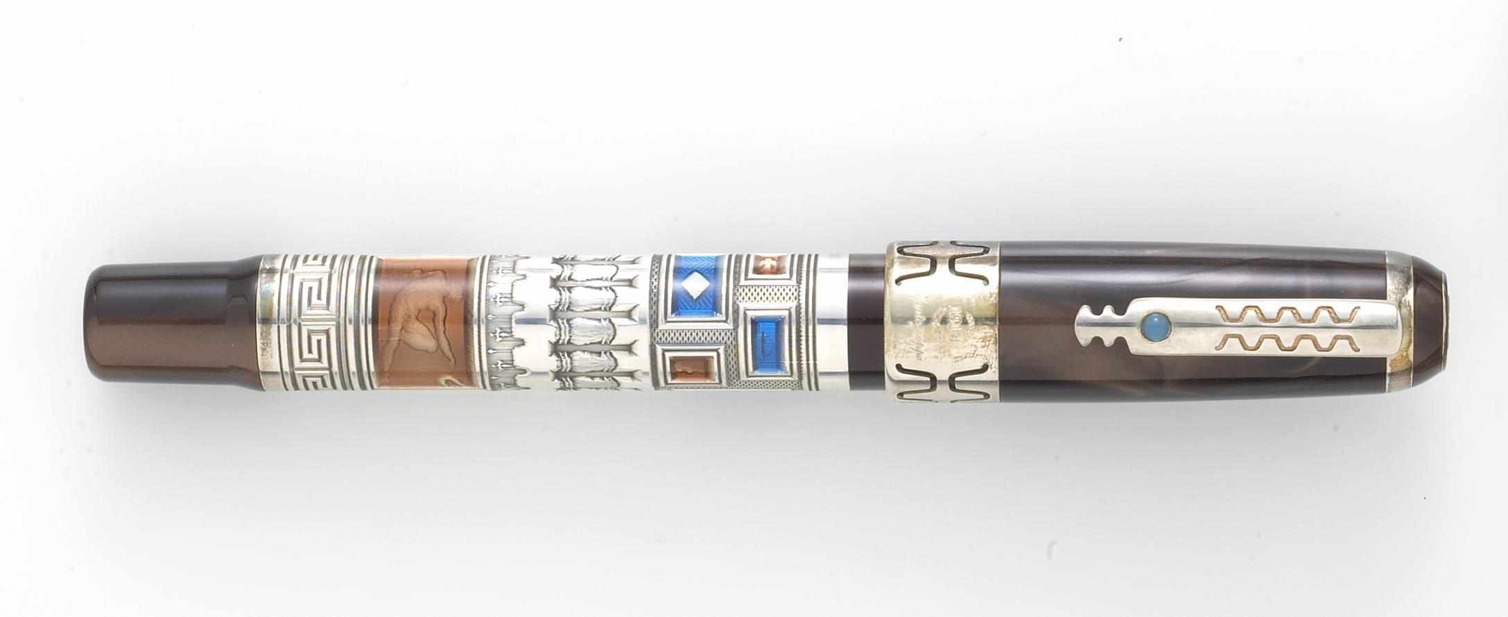 Appraisal: MONTEGRAPPA Human Civilization Limited Edition Fountain Pen This attractive pen