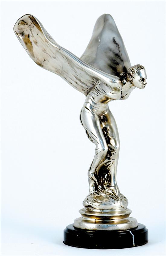 Appraisal: Sykes Charles Robinson after British - SPIRIT OF ECSTASY silverplate