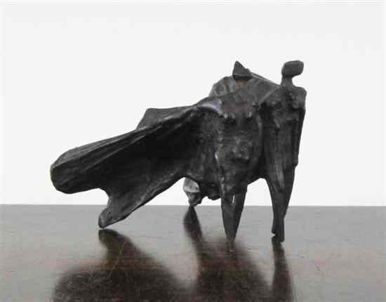 Appraisal: Lynn Chadwick - bronze Miniature Figure I Edition of stamped