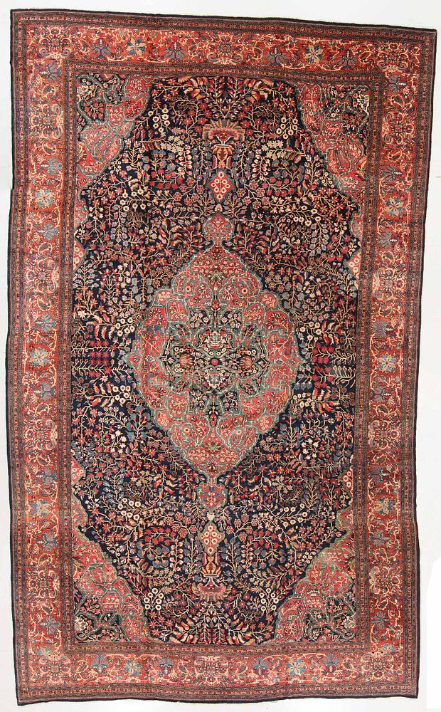 Appraisal: Fine Antique Ferahan Sarouk Rug Persia ' '' x '