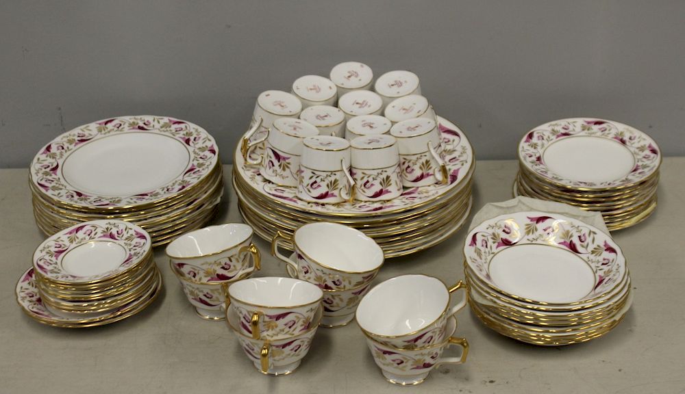 Appraisal: Royal Crown Derby Partial Porcelain Service To inc and from