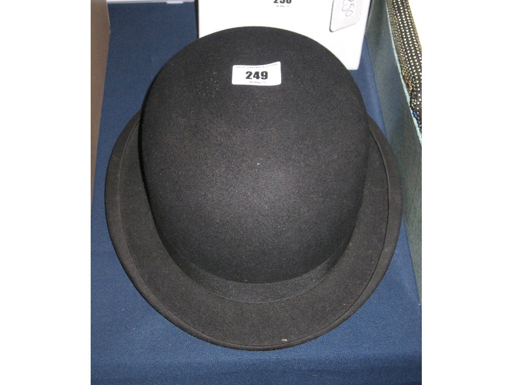 Appraisal: Lot comprising two bowler hats