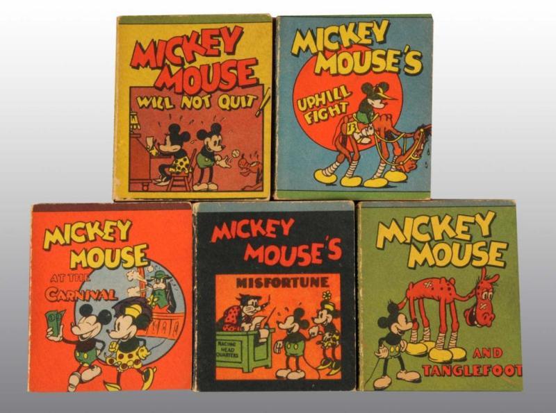 Appraisal: Lot of Mickey Mouse Wee Little Books Description Includes one