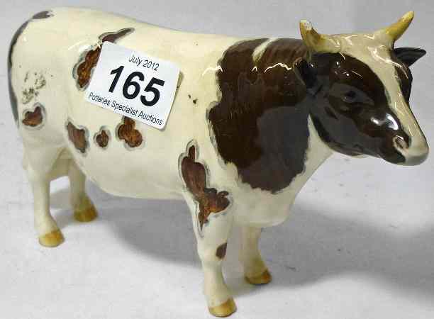 Appraisal: Beswick Ayrshire Bull end of horn missing and chipped