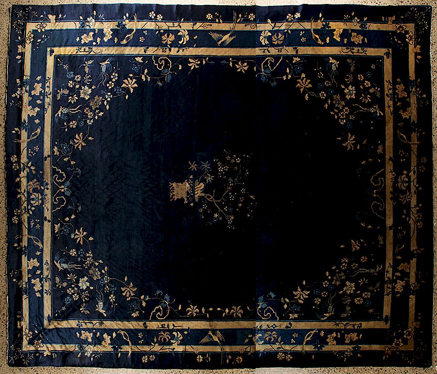 Appraisal: CHINESE PEKING RUG Chinese Peking rug circa ' x '