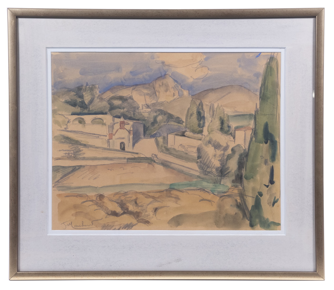 Appraisal: JEAN HIPPOLYTE MARCHAND FRANCE - Paysage a Vence circa cubist