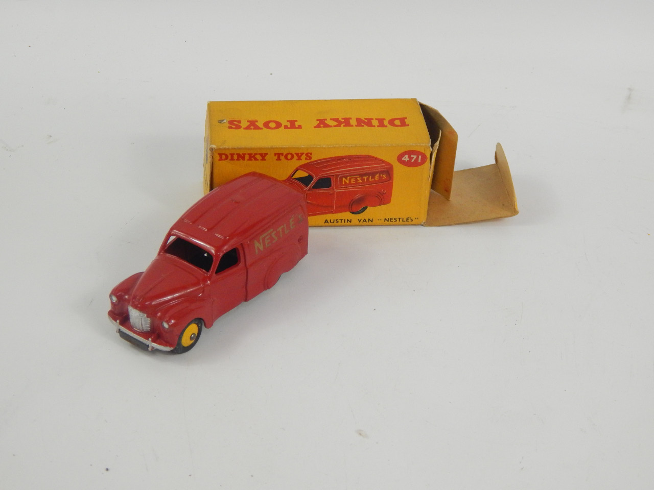 Appraisal: A Dinky Toys diecast vehicle Austin Van Nestle's No boxed