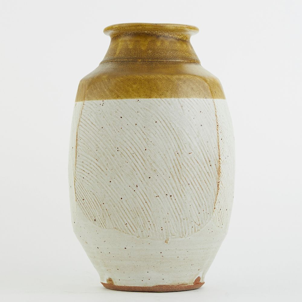 Appraisal: Warren MacKenzie Studio Pottery Vase Marked Warren MacKenzie - Studio