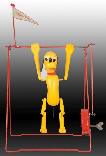 Appraisal: Walt Disney Linemar Pluto Acrobat Toy Description Japanese Includes original