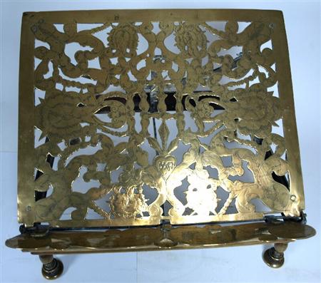 Appraisal: A late th early th century Dutch engraved brass book