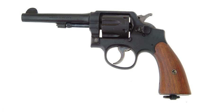 Appraisal: SMITH WESSON BRITISH LEND-LEASE REVOLVER Cal S W SN Standard