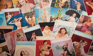 Appraisal: Collection of Approximately Pin-Up Calendar Tops s s Full color