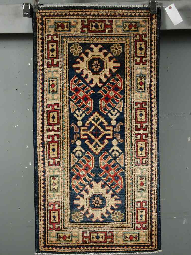 Appraisal: AREA MAT - ' x ' - Kazak area rug