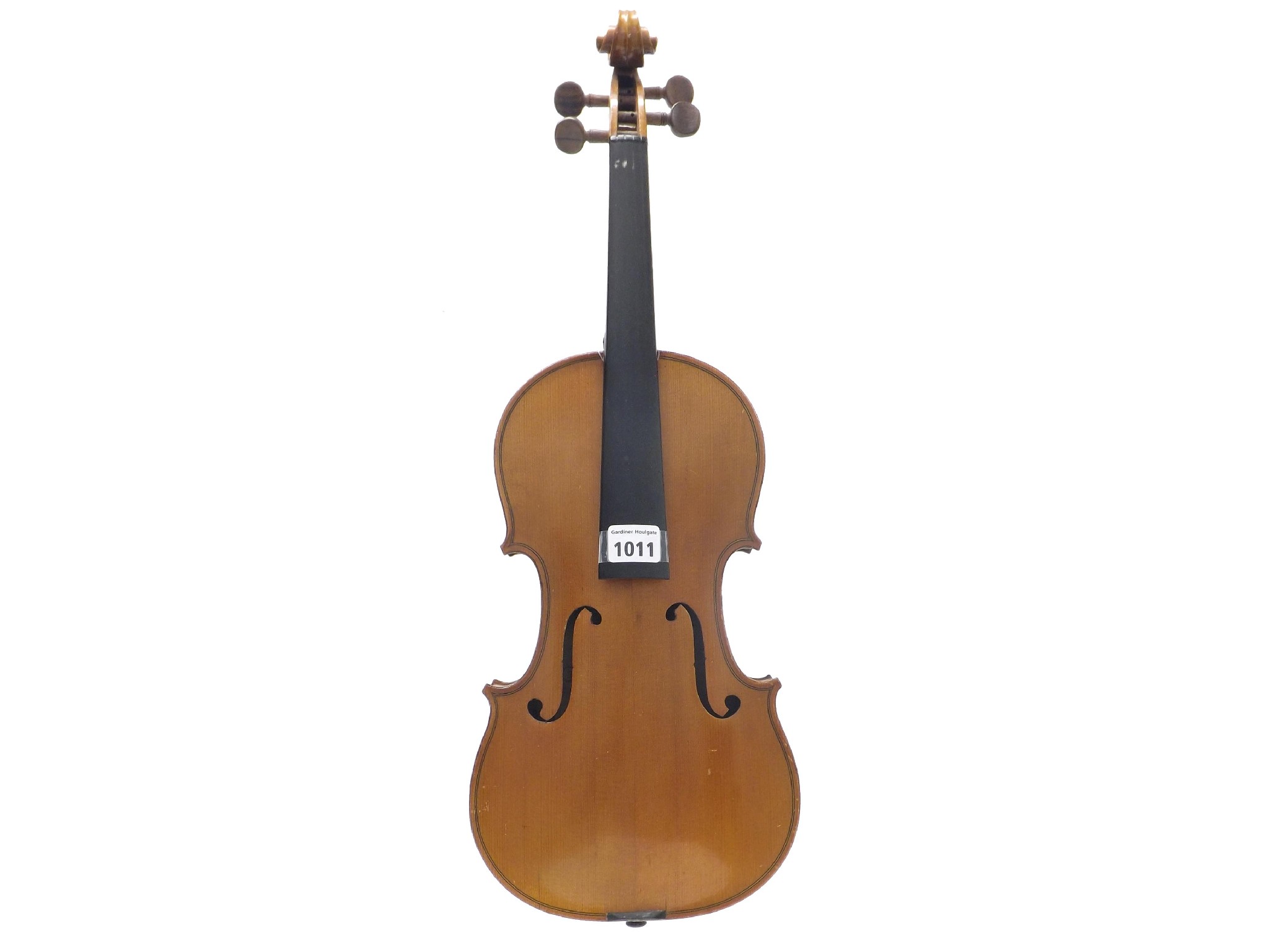 Appraisal: Good French Stradivarius copy violin cm