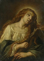 Appraisal: Italian School circa th Century Mary Magdalene Weeping Oil on