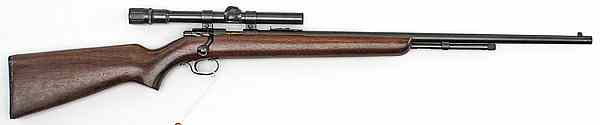 Appraisal: Winchester Model A Bolt Action Rifle with Weaver V Scope