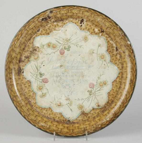 Appraisal: Early Dr Pepper Round Serving Tray Description Important tray that