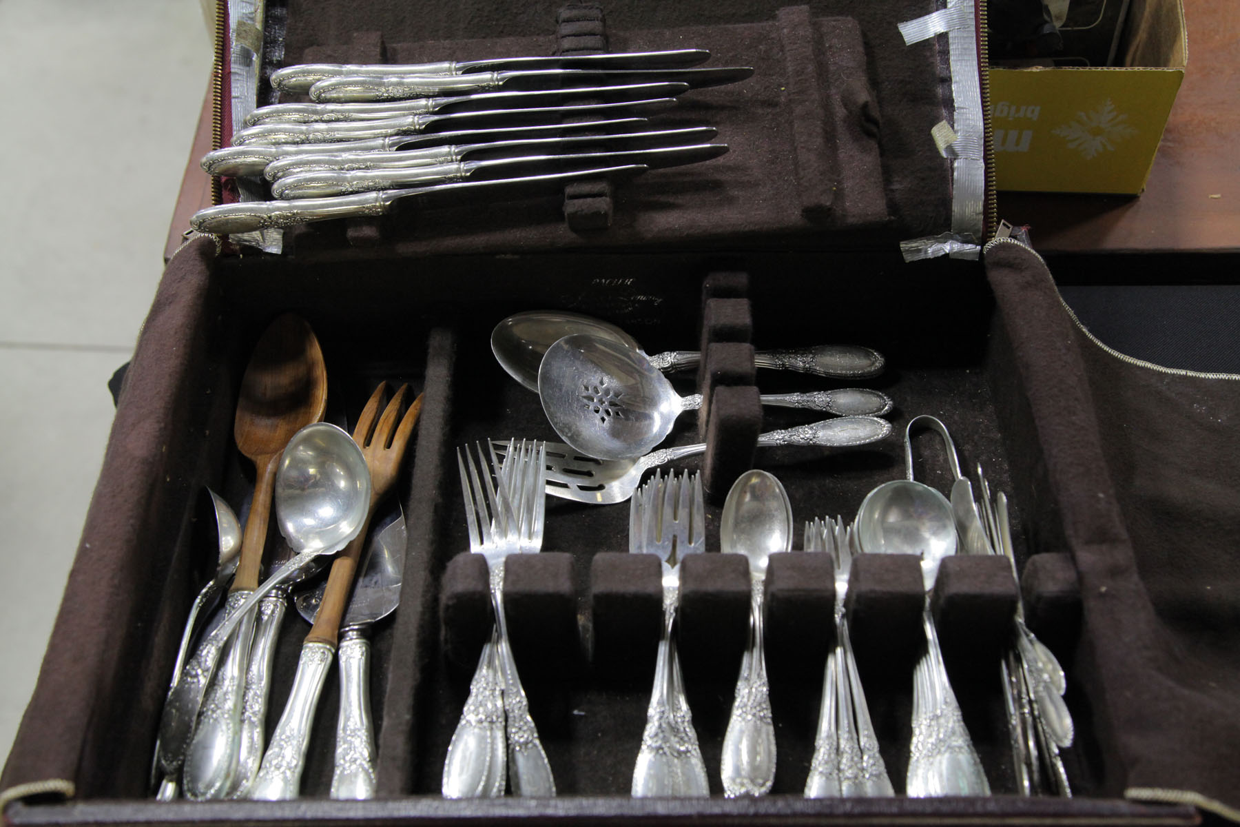 Appraisal: SET OF TOWLE STERLING SILVER FLATWARE Massachusetts th century Old