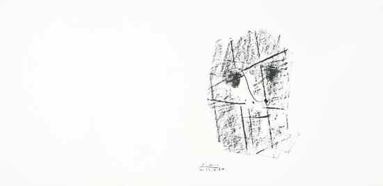 Appraisal: Pablo Picasso - after Hommage Kahnweiler lithograph a proof aside