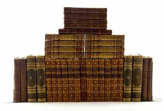 Appraisal: Leatherbound books poetry and satire Swift Jonathan MISCELLANIES Vols I-XI