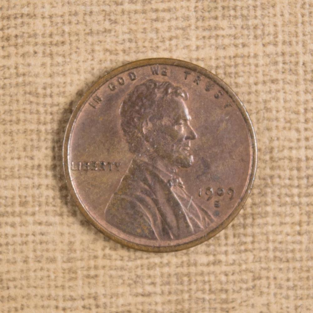 Appraisal: RARE DATE U S LINCOLN HEAD WHEAT PENNY -S VDB