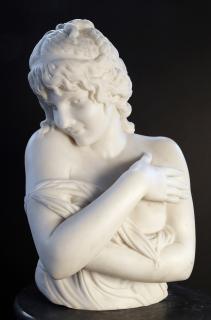 Appraisal: Pietro Bazzanti Italian Late th century A Carved Marble Bust